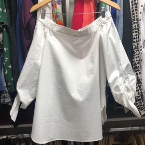 TIBI Off the shoulder blouse
